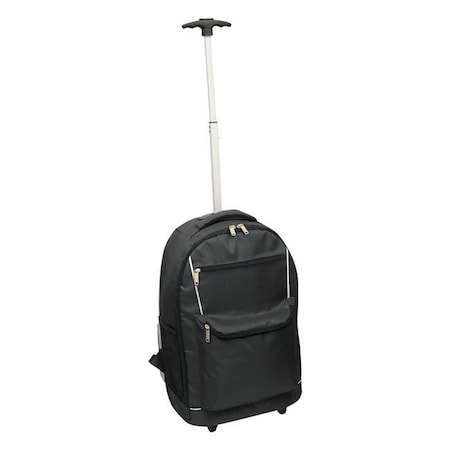 Preferred Nation Preferred Nation P6332.BLACK Monopod Rolling Backpack; Black P6332.BLACK